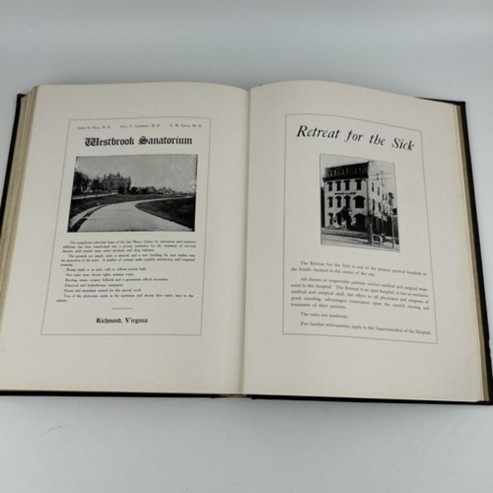 1918 The X-Ray Medical College Of Virginia Annual Students Graduating Class Ads - Picture 13 of 16